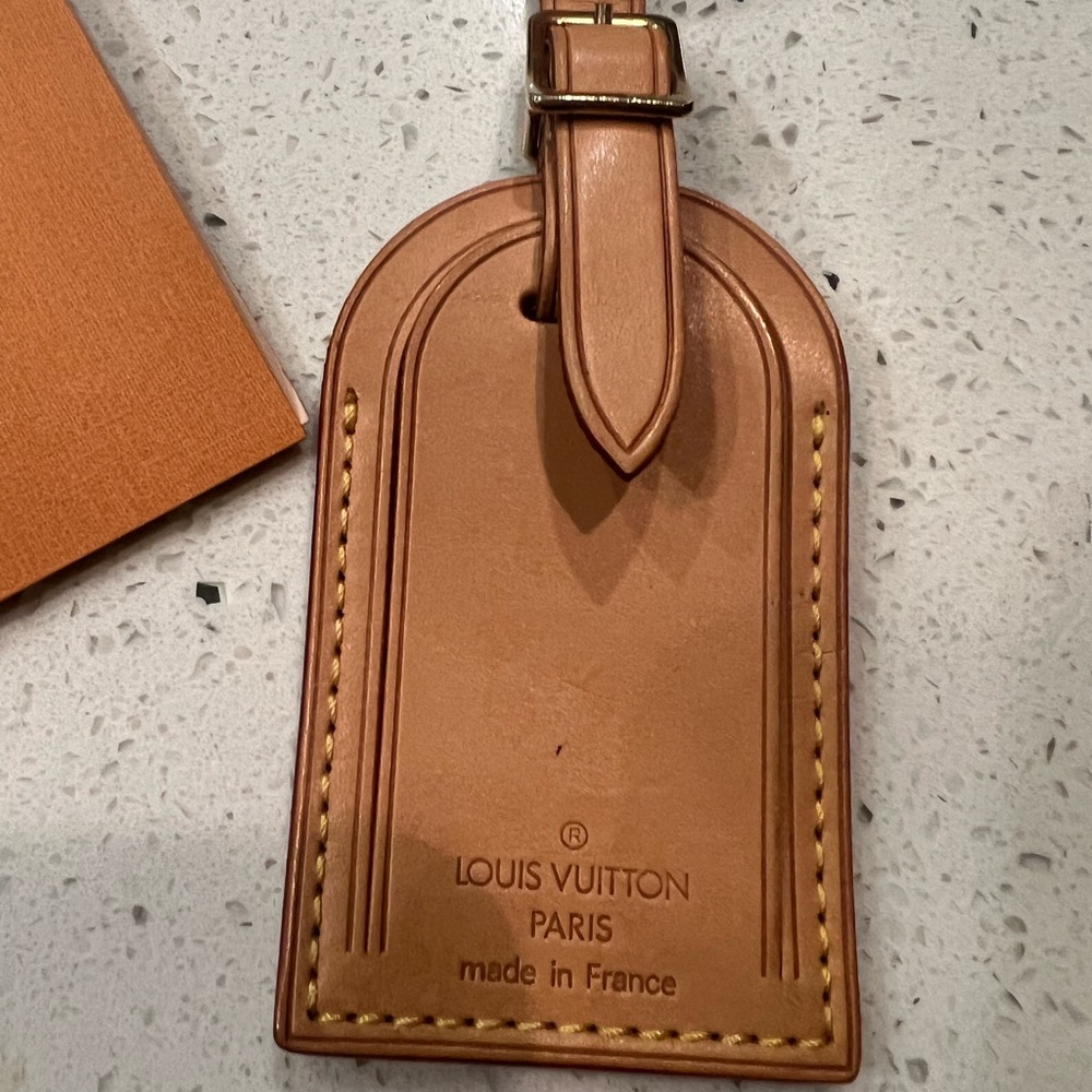 💕LV Luggage tag like new 💕💕